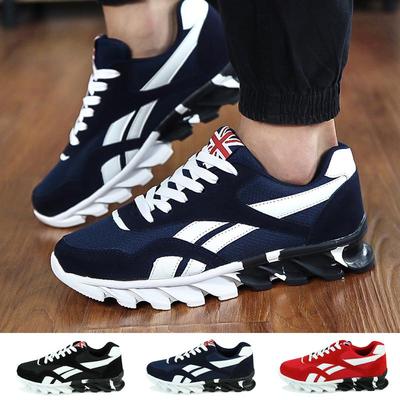 Trendige Sneaker im britischen Stil | Marineblau & Weiß | Bequem & Langlebig für den täglichen Gebrauch