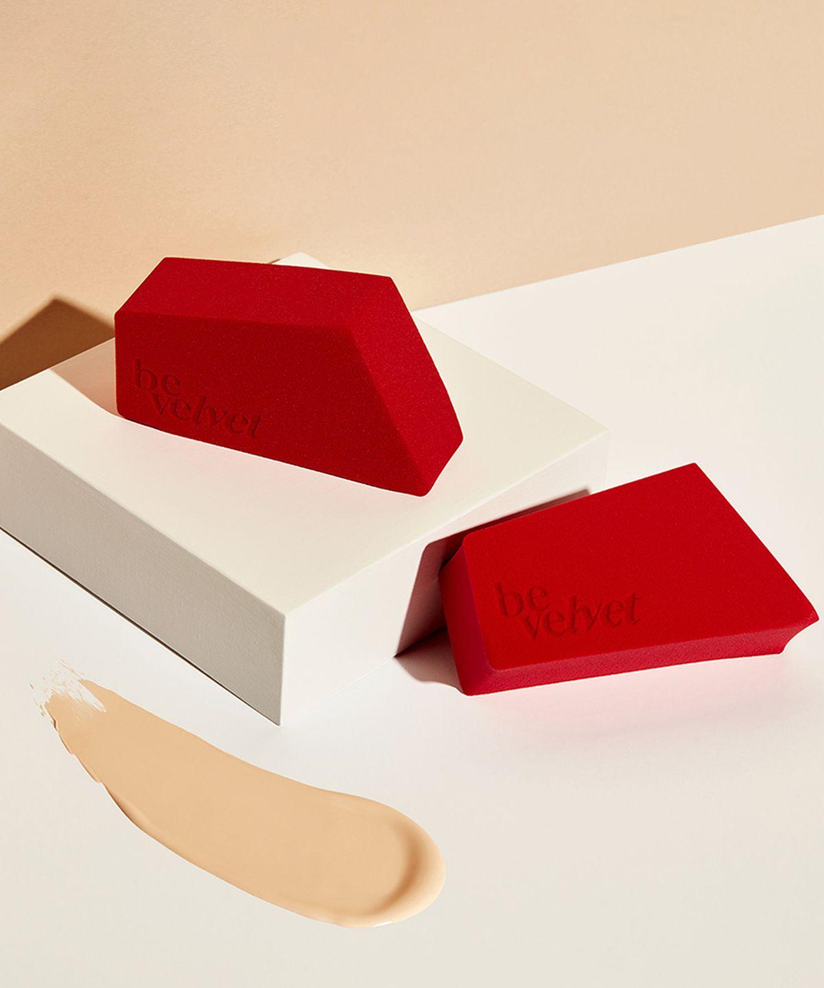 non-velvet fitting sponge