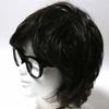 [Bliss Leather] Black X Clear Sunglasses Date Glasses Wellington Type
