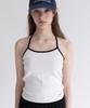 Yansisi Eyelet Halterneck Sleeveless - Dot