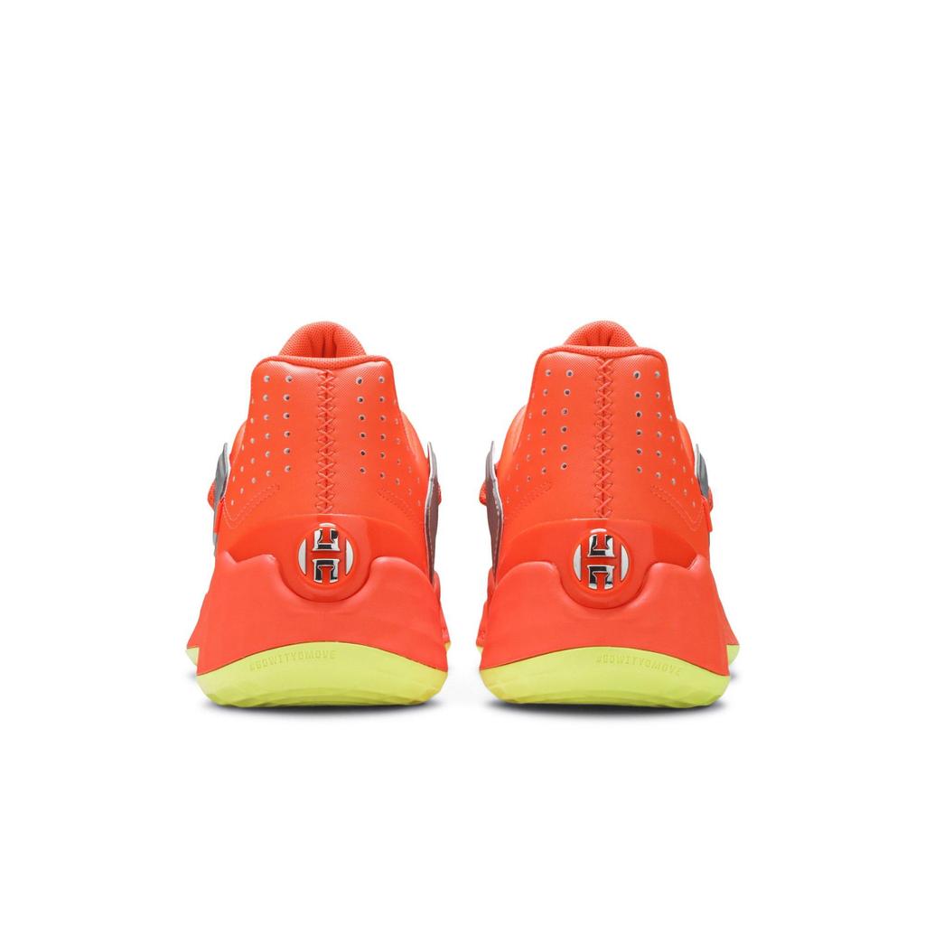 adidas Harden Vol. 4 'Crossing Guards' (Unisex) Solar Orange / Silver Metallic / Core Black Basketball Shoes FX2095