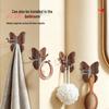 Butterfly Folding Hook: 270° Adjustable Wall-Mounted Coat and Cabinet Storage Hook