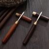 1PC Wooden Tea Knife Tea Ceremony Accessories Puer  Dedicated Tea Needle Chinese Kung Fu Teasets Tool
