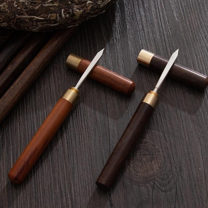 1PC Wooden Tea Knife Tea Ceremony Accessories Puer  Dedicated Tea Needle Chinese Kung Fu Teasets Tool