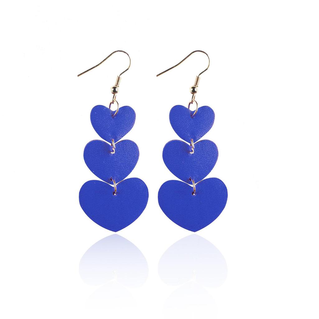 Stylish PU Leather Earrings: Creative Designs & Shapes