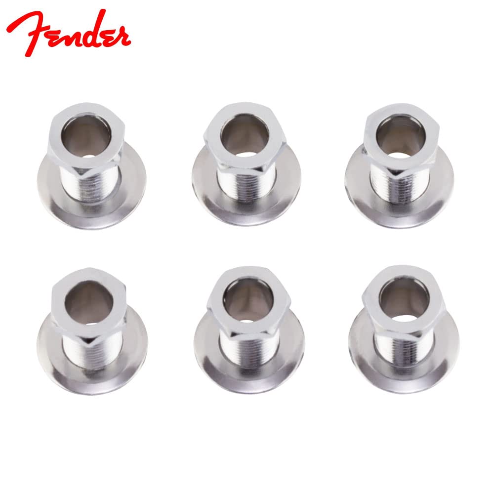 Fender Locking StratocasterTelecaster Tuning Machines (Polished Chrome) (6)