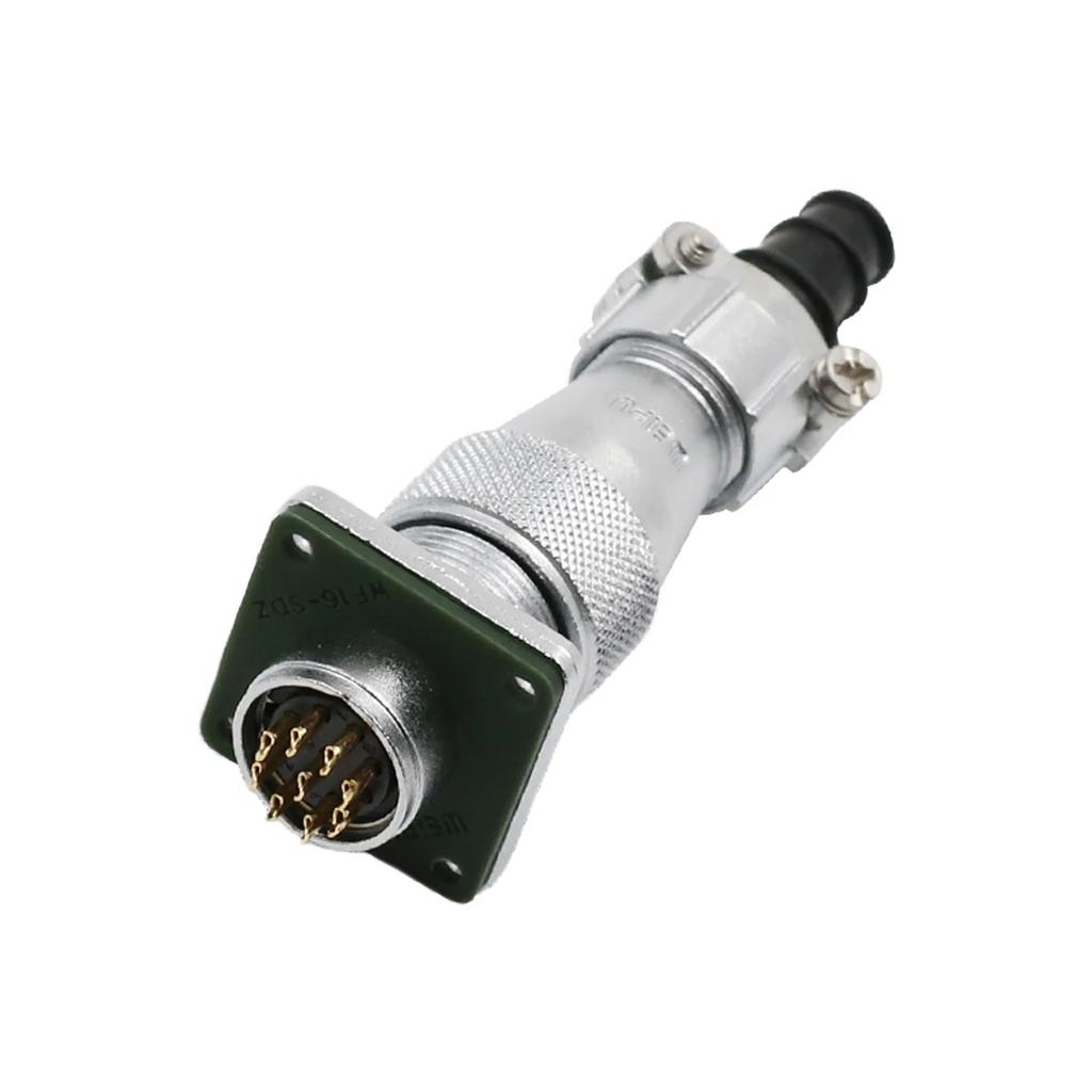 WEIPU WF16 TI Z M16 AC/DC Aviation Power Connector 2 3 4 5 7 9 10 Pin Auto Car Ebike Motorcycle Strip Lighting Jack for Vehicle