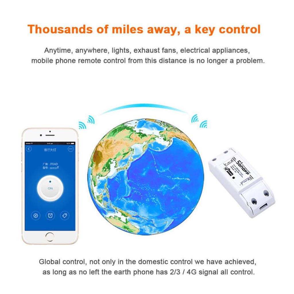 Buy CHRS Wifi Switch Universal Smart Home Automation Module Timer DIY at affordable prices