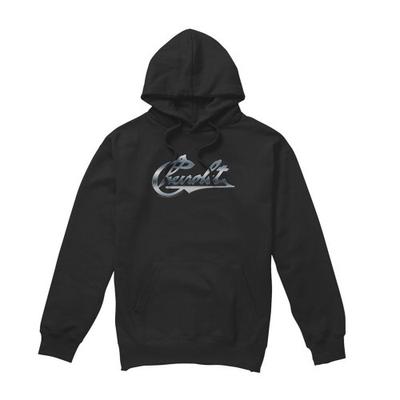 Chevrolet Unisex Adult Chevy Bowtie Chrome Vintage Hoodie