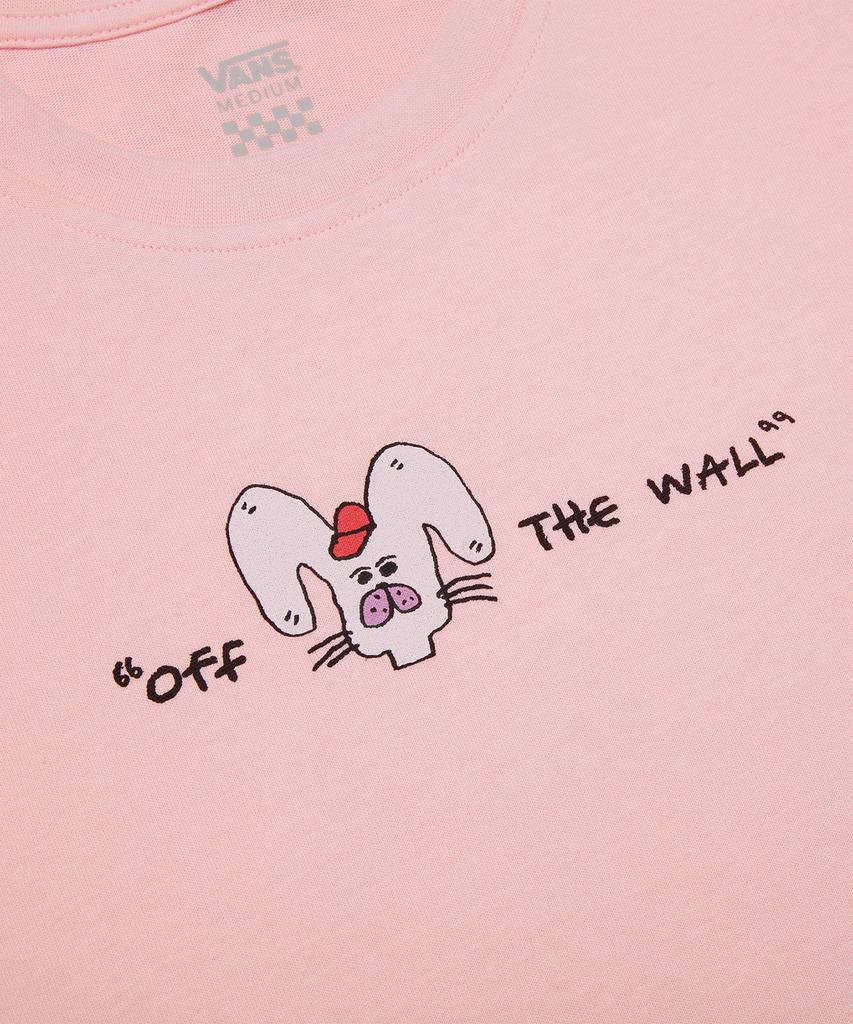 VANS Rabbit Short Sleeve Tee - Tickle Pink / Vn000Qf6Egp1