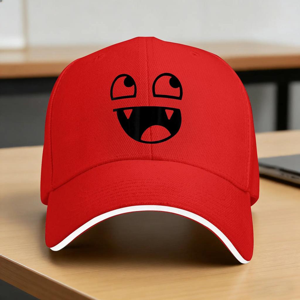 Epic Face Vampire Casual Baseball Cap Summer  Trucker Hat Breathable Hunting Snapback Cap Unisex Adult Stylish Baseball Caps