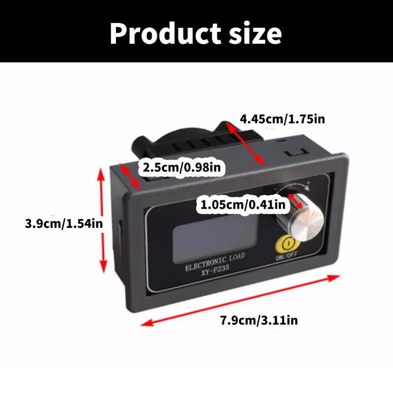 FZ35 Power Aging Load Module Discharge Capacity Tester 5A 35W Battery Discharger with Intelligent Fan Control