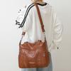 Women's Handbag Soft Leather Shoulder Bag Large Capacity Tote Bag