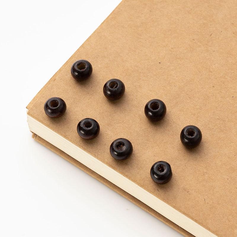 

8.5mm Sandalwood & Beechwood Beads for DIY Jewelry and Bracelet Making