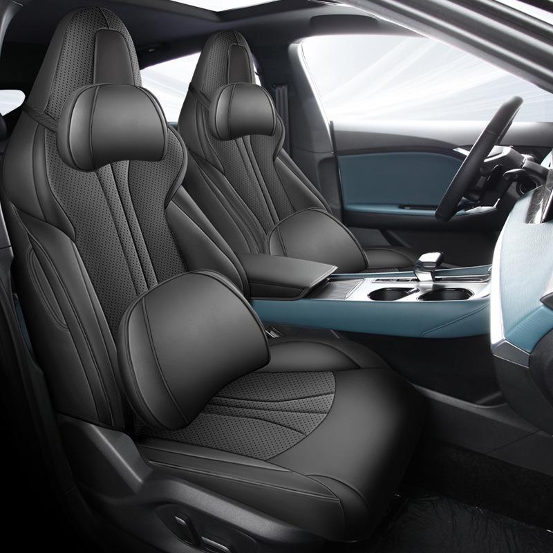 MG7 Full Wrap Leather Seat Cushion Cover - Universal for All Seasons