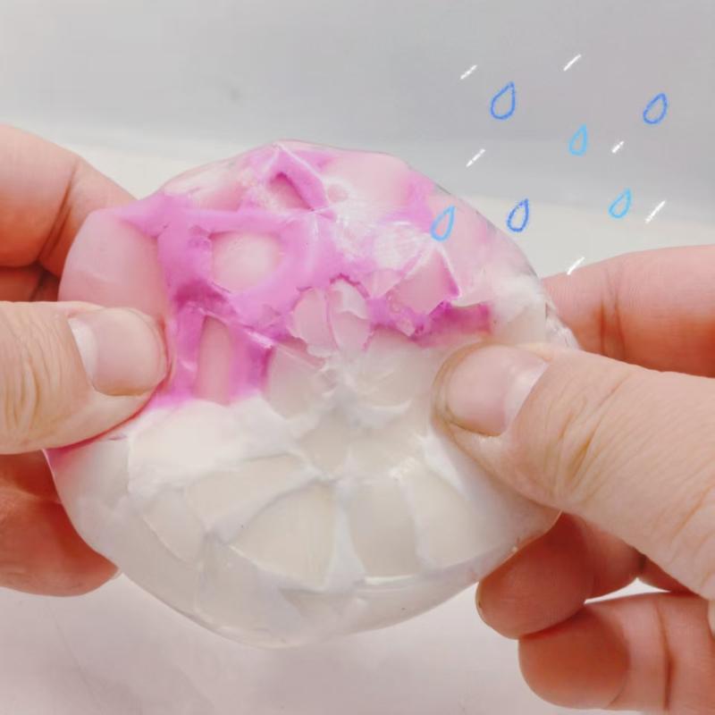 Colorful Jelly Cube Squeeze Toy Soft Texture Slow Rebound Stress Relief Perfect For Kids Adults Daily Relaxation
