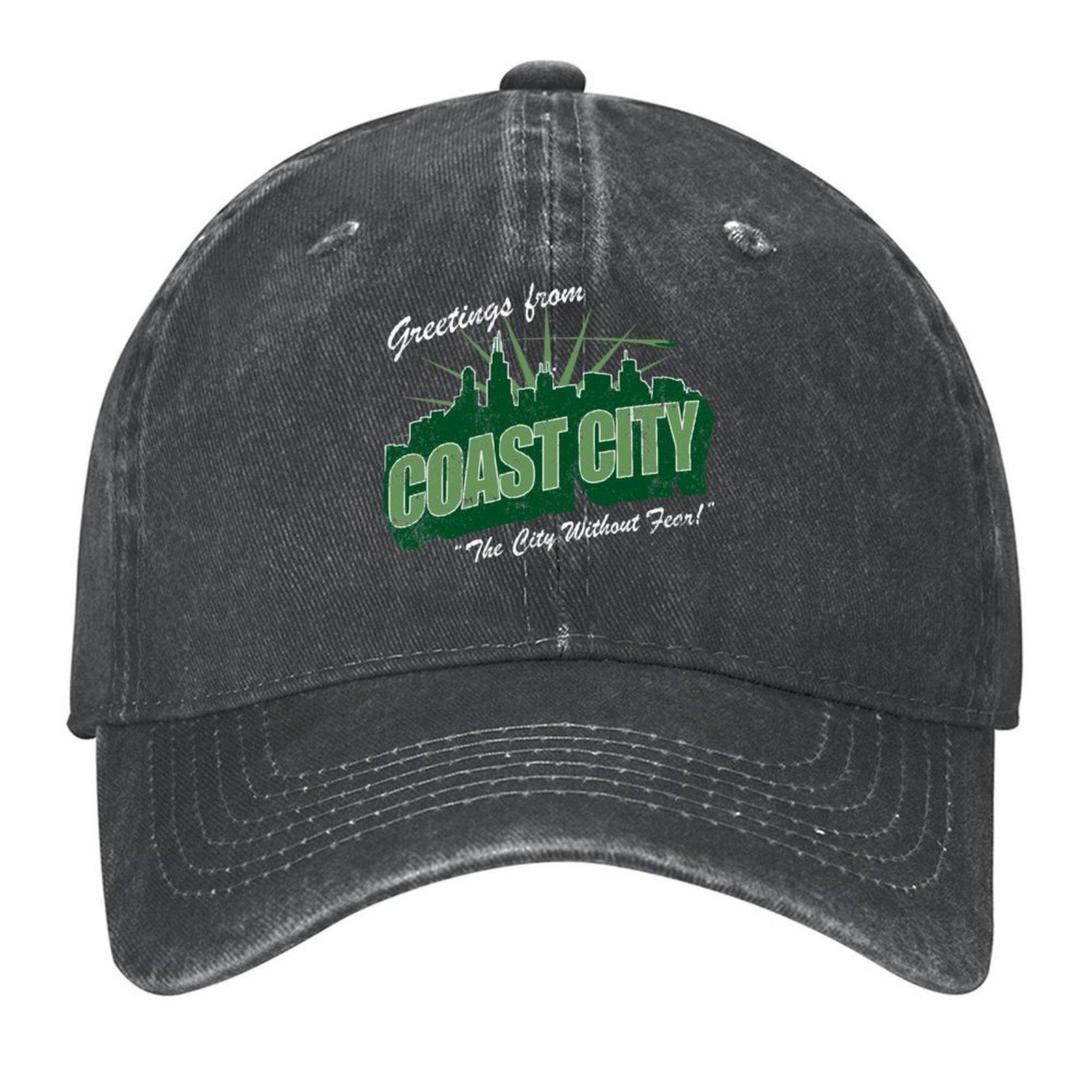 

2026 2026 Greetings From Coast City Baseball Cap Luxury Caps Custom Cap Hard Hat Men s Big Size Hat Sun Hats For Women Men s