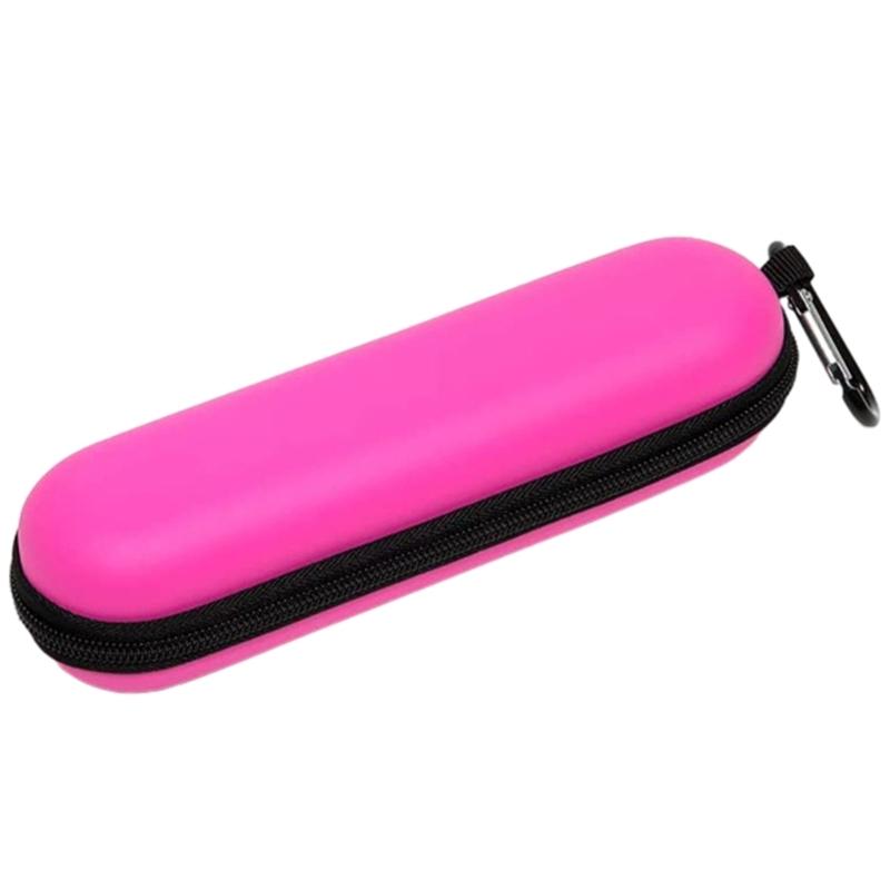 

Travel Friendly Electric Toothbrush Storage Case Lightweight Toothbrush Storage Holder Suitable for Various Toothbrush рожевий червоний колір