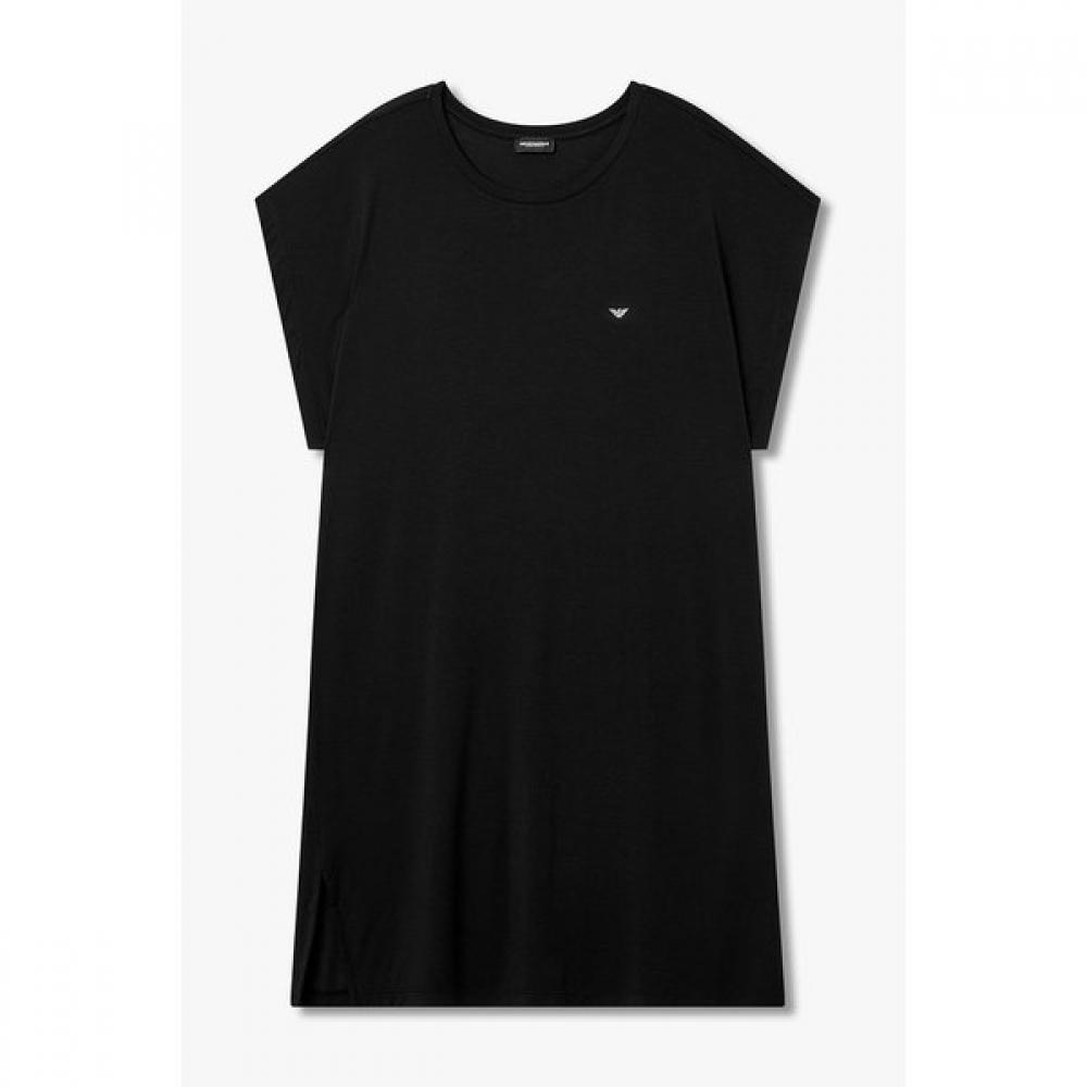 Emporio Armani Women Rayon Stretch Lounge Dress 0826118505 S(90)