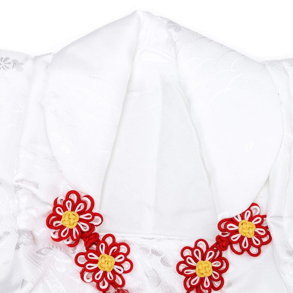 Hifu Coat for Shichigosan Hifu Only [KYOETSU] Kimono, 3-year-old, (white, L)