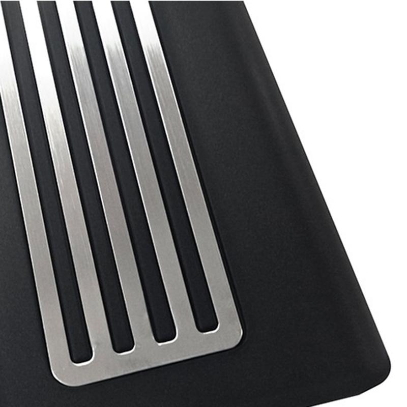 LHD Auto Interior Stainless Steel Rest Footrest Foot Pedals for Tesla Model Y/3 for Interior Protection Accessories