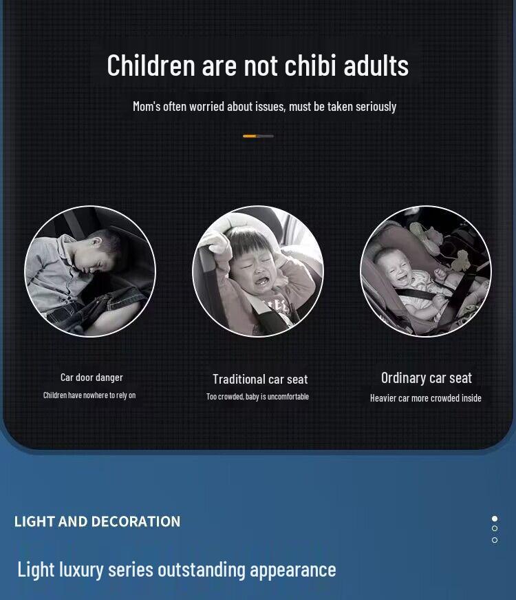 Europees Kinderveiligheidszitje voor Leeftijden 9 Maanden tot 12 Jaar