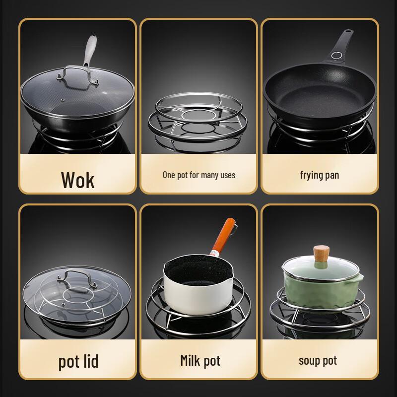 Newair 304 Stainless Steel Multifunctional Pot Rack