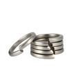 Carbon Steel Nickel-Plated Open Spring Washer M5-M24 - Thin Elastic Design