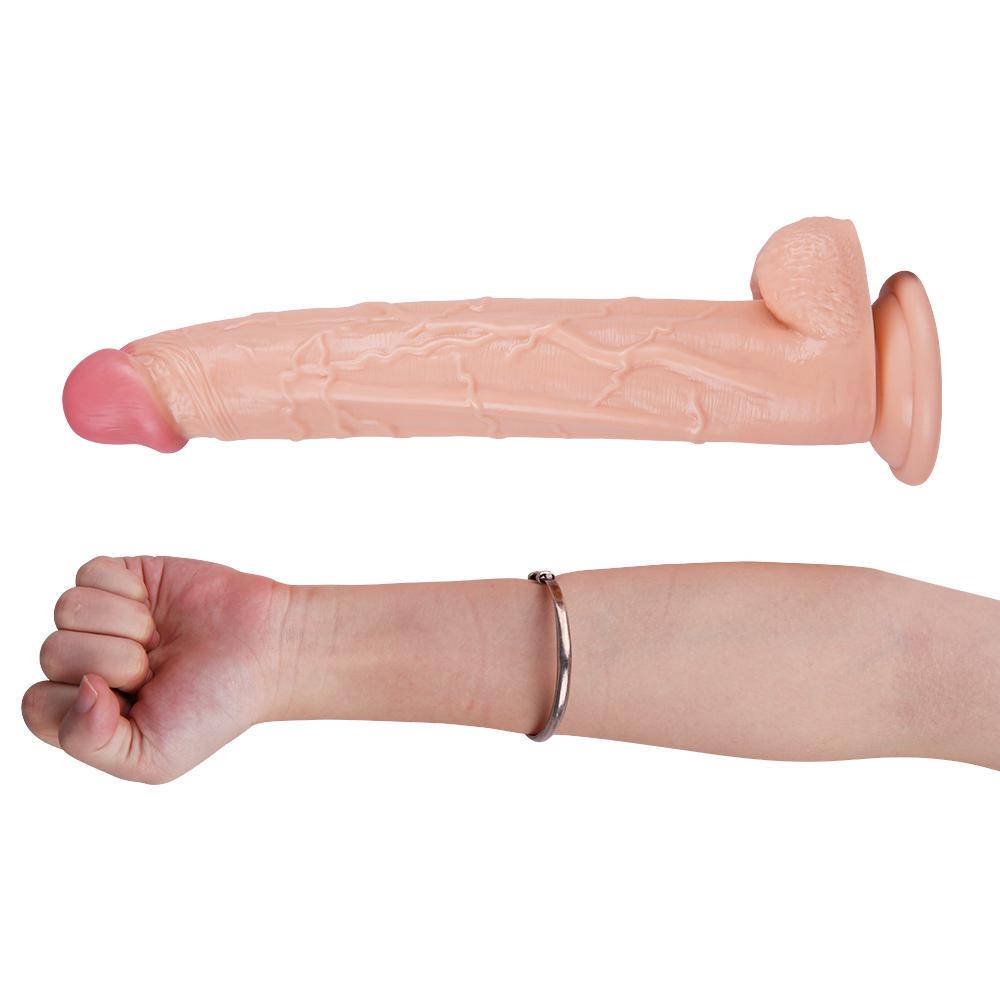 MoDi 28cm Insertable Big Dildo Realistic Penis Massager Dildo Vagina Waterproof Adult Sex Toys for Woman