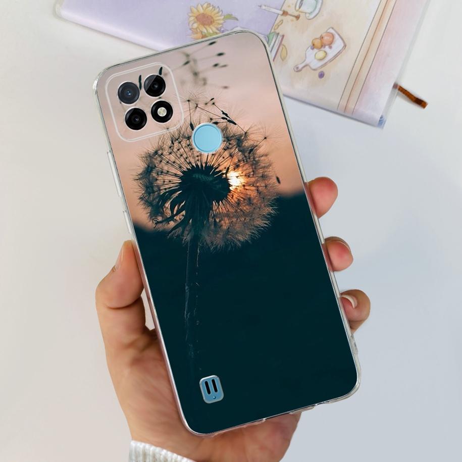 For Realme C21Y Case Realme C21 Phone Case 2023 New Printed Soft Back Cover For Realme C25 C25S C25Y RealmeC21Y Shockproof Coque