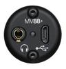 Shure MV88+ Video Kit Stereo Condenser Microphone MV88+DIG-VIDKIT USB-C Smartphone External Microphone for Video Recording