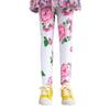 Kids' Spring/Summer Printed Milk Silk Stretch Base Layer Pants