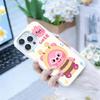 Cute Cartoon K-loopy Phone Case For iPhone 17,16,15,14,13,12,Pro MAX Black Matte Shockproof Cover