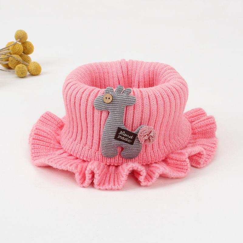 Autumn and winter children's hats, scarf sets, scarves, integrated thickened knitted hats, warm ear protectors for boys and girls, pullover hats