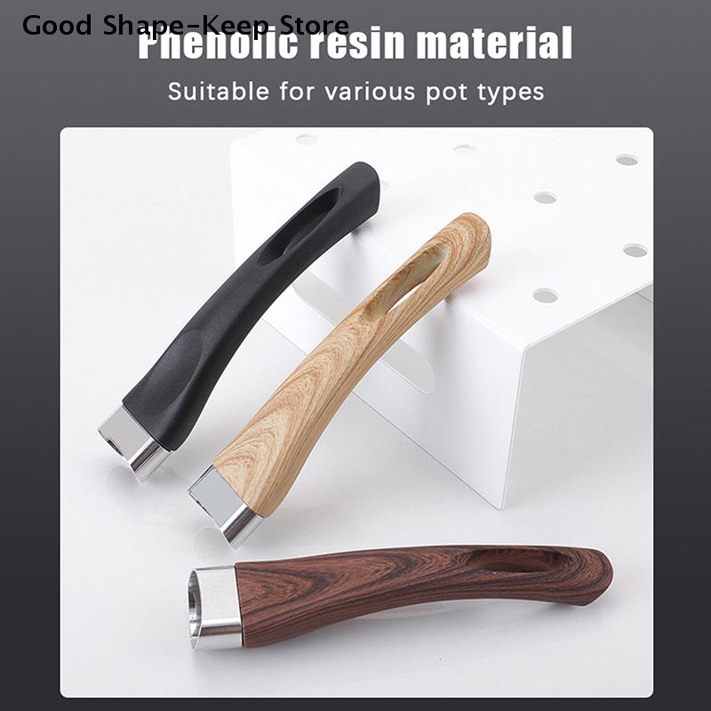 1Pc Anti Scalding Pan Universal Replacement Removable Bakelite Grip For Bakelite Pan Pot Handle Frying Pan Kitchen Accessories