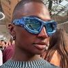 Y2K Oversized Big Frame Punk Square Sunglasses Women For Men Vintage Sun Glasses Luxury Brand Designer Steampunk Mirror Shades