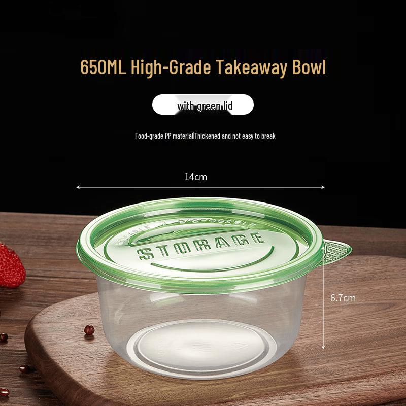Disposable Round Thickened PP Food Container