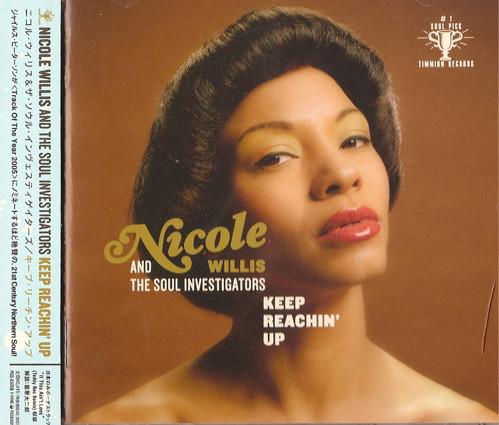 

CD NICOLE WILLIS THE SOUL INVESTIGAT Keep Reachin Up PCD23750 PVine Records 2005 Japan ObiSoulFunk Used