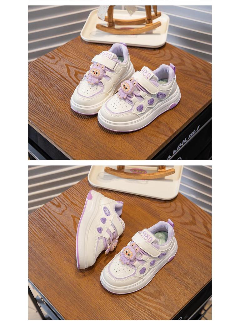 2026 Kids' Cartoon Spring & Autumn Sports Shoes - Girls' Casual & Running Shoes