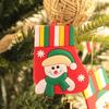 Christmas Stockings, Christmas Tree Decorations, Pendants, Christmas Stocking Decorations, Gifts, Soft Rubber Gingerbread Men, Snowmen.