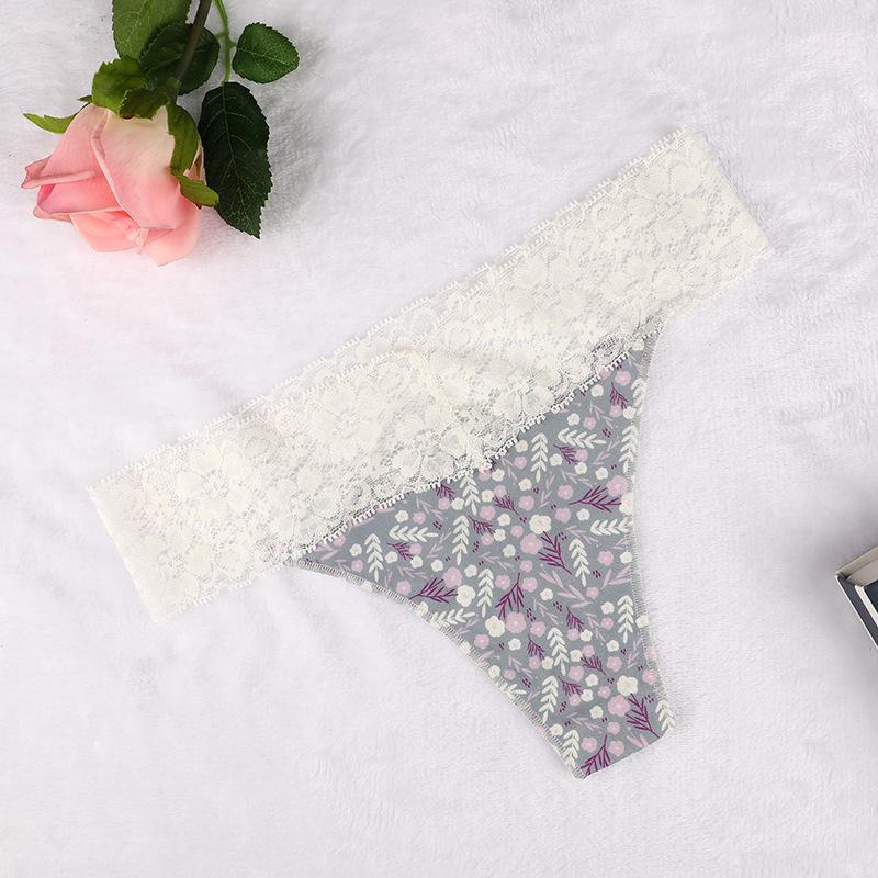 

Women s Lace Knit Invisible Thong: Sheer, Sensual Low-Rise Brief with Breathable Ultra-Short Design XL