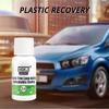 Kunststoff-Renovierer, 20–100 ml, HVIERO 24, Beschichtung für Auto-Kunststoff/Gummi-Reparatur, Reinigung, Wiederherstellung, Glanz, schwarzer Glanz, Versiegelung, Aufhellung, Runderneuerung