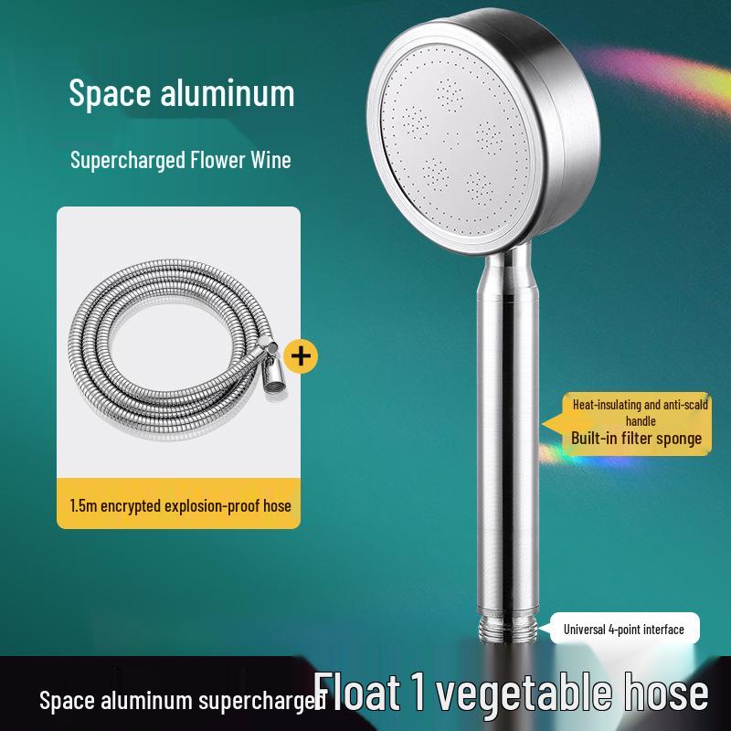 304 Stainless Steel High-Pressure Rain Shower Head for Bathroom
