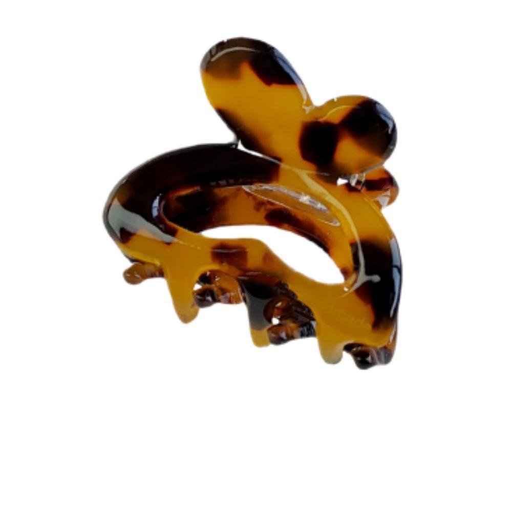 Žena tisk jarní spona do vlasů vlásenka pokrývky hlavy