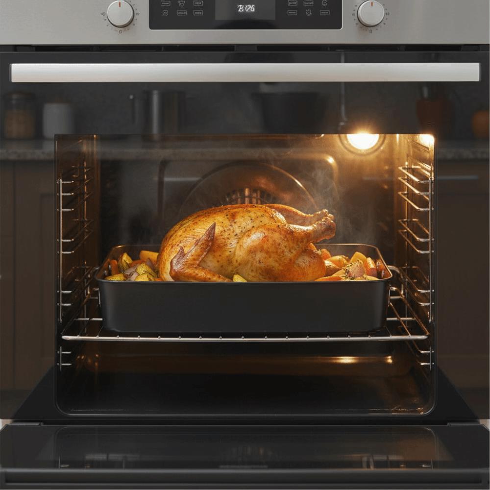 Carbon Steel Chicken Roasting Pan Rectangular Cake Pan Durable Lasagna Pan Oven