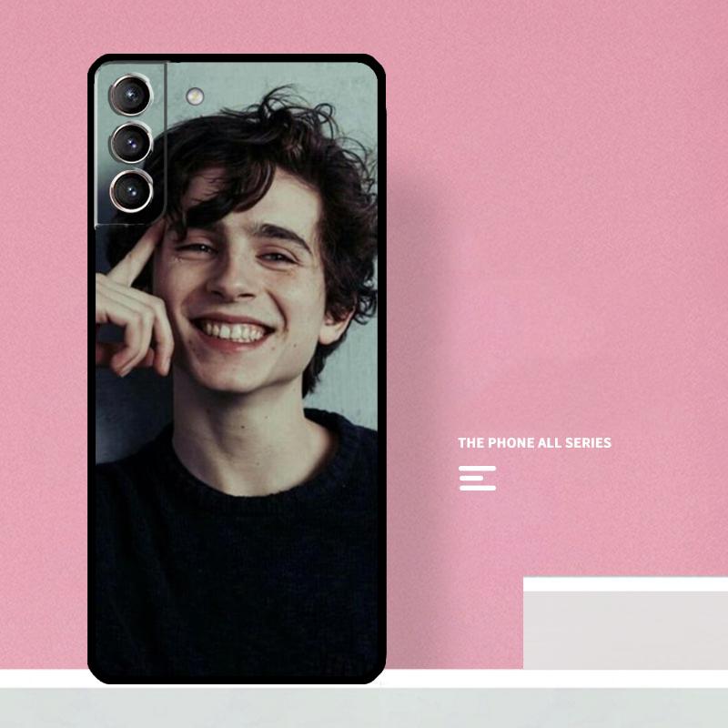 Timothee Chalamet Actor Phone Case For Samsung Galaxy S26 S23 Ultra S20 S21 S22 S24 S25 Plus S10 S25 FE Cover Coque