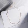Classic Pearl Clavicle Necklace - Simple Choker Chain