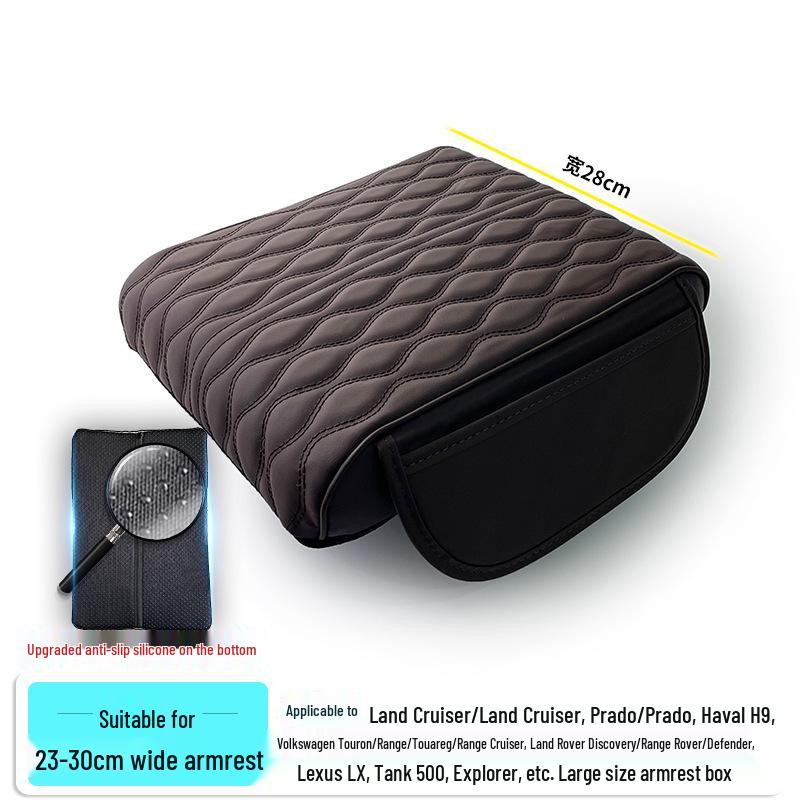 Memory Foam Armrest Riser Pad for Tank 300/500 - Wide, Thick Car Center Pillow