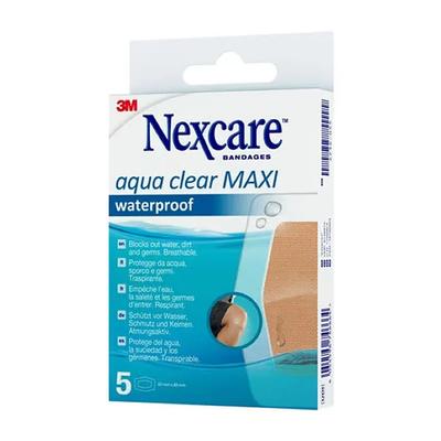 Nexcare Aqua Clear Maxi Wasserdicht 5 Stück
