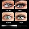 3D Waterproof Curling Mascara Long Lasting No Flaking Smudge-Proof Washable Brush Head Thick Lashes Mascara